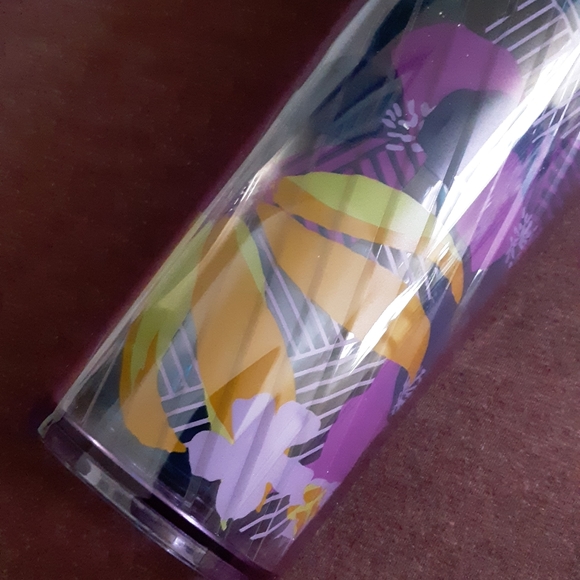 STARBUCKS LTD ED SPRING FLORAL DRINK CUP WITH STRAW! - Picture 8 of 10